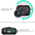 ESR Cyber Fliclock HaloLock Apple AirPods Pro 3 Case - Black