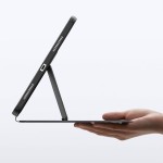 ESR Flip Hybrid iPad Air 13" M2/M3/M4 case - Black
