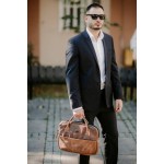 Frame odinis krepšys tinkantis MacBook 13/14/16 tamsiai rudos spalvos
