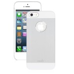 Moshi iGlaze Armour iPhone 5S/SE sidabrinis dėklas 