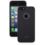 Moshi iGlaze iPhone 5S/SE juodas dėklas 