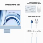 iMac 24" 4.5K Retina, M3 8C CPU, 8GB, 512GB SSD, 10C GPU, Mac OS, Blue, RU