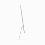 iMac 24" 4.5K Retina, M3 8C CPU, 24GB, 512GB SSD, 10C GPU, Mac OS, Silver, Magic belaidė klaviatūra Touch ID su skaičiais