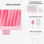 iMac 24" 4.5K Retina, M4 10C CPU, 24GB, 512GB SSD, 10C GPU, Mac OS, Pink