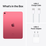 iPad 10.9", Wi-Fi, 256GB, Pink (2022) (buvo išpakuotas)