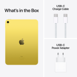 iPad 10.9", Wi-Fi, 64GB, Yellow (2022) (išpakuotas)