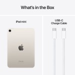 iPad mini 8.3" (A17 Pro) Wi-Fi 128GB Starlight (2024)