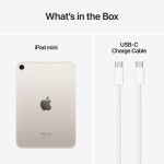 iPad mini 8.3" (A17 Pro) Wi-Fi + Cellular 128GB Starlight (2024)