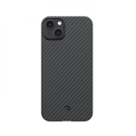 Pitaka iPhone 14 Plus Black/Grey Twill Case