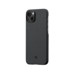 Pitaka iPhone 14 Plus Black/Grey Twill Case