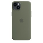 iPhone 14 Plus Silicone Case with MagSafe - Olive