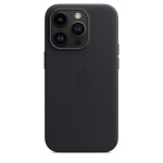 Apple iPhone 14 Pro Leather Case with MagSafe - Midnight