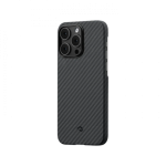 Pitaka iPhone 14 Pro Max Black/Grey Twill Case