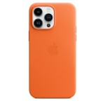 Apple iPhone 14 Pro Max Leather Case with MagSafe - Orange
