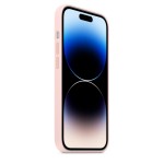 Apple iPhone 14 Pro Silicone Case with MagSafe - Chalk Pink