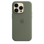 iPhone 14 Pro Silicone Case with MagSafe - Olive