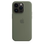 iPhone 14 Pro Silicone Case with MagSafe - Olive