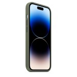 iPhone 14 Pro Silicone Case with MagSafe - Olive