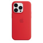 Apple iPhone 14 Pro Silicone Case with MagSafe - (PRODUCT)RED