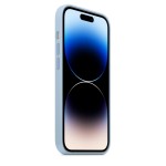 iPhone 14 Pro Silicone Case with MagSafe - Sky