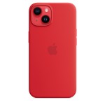 Apple iPhone 14 Silicone Case with MagSafe - (PRODUCT)RED