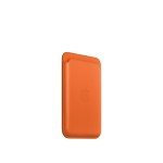 Apple iPhone Leather Wallet with MagSafe - Orange