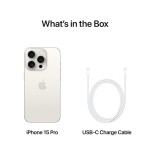 iPhone 15 Pro 256GB White Titanium