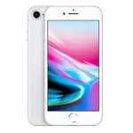 iPhone 8 64GB Silver (komplektacija be ausinių, buvo išpakuotas)