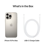 iPhone 16 Pro Max 256GB Natural Titanium (išpakuotas)