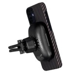 Pitaka iPhone 12 mini Aramid Black/Gold Twill dėklas 