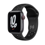 Apple Watch Nike SE GPS + Cellular, 40mm Space Grey Aluminium Case with Anthracite/Black Nike Sport Band (2020)