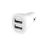 Kanex 2xUSB automobilinis kroviklis - White