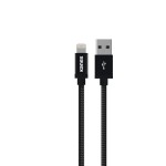 Kanex 1.2m DuraBraid Lightning - USB kabelis - Black