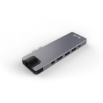 LMP USB-C Compact 8 Multiport Space Gray adapteris (išpakuotas)