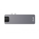 LMP USB-C Compact 8 Multiport Space Gray adapteris (išpakuotas)