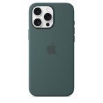 iPhone 16 Pro Max Silicone Case with MagSafe - Lake Green