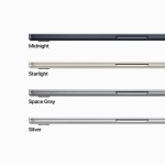 MacBook Air 15.3", M2 8C CPU, 8GB, 512GB, 10C GPU, Mac OS, Space Gray