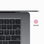MacBook Air 15.3", M2 8C CPU, 16GB, 256GB, 10C GPU, Mac OS, Space Gray (išpakuotas)