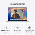 MacBook Air 13.6", M4 10C CPU, 16GB, 512GB, 10C GPU, Mac OS, Sky Blue, RU