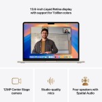 MacBook Air 13.6", M4 10C CPU, 16GB, 512GB, 10C GPU, Mac OS, Starlight