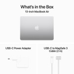 MacBook Air 13.6", M3 8C CPU, 8GB, 256GB, 8C GPU, Mac OS, Silver (išpakuotas)