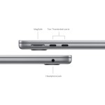 MacBook Air 13.6", M3 8C CPU, 8GB, 256GB, 8C GPU, Mac OS, Space Gray, RU
