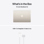 MacBook Air 15.3", M5 10C CPU, 16GB, 1TB, 10C GPU, Mac OS, Starlight