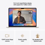 MacBook Air 15.3", M4 10C CPU, 16GB, 512GB, 10C GPU, Mac OS, Starlight, RU