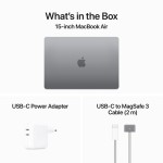 MacBook Air 15.3", M3 8C CPU, 8GB, 512GB, 10C GPU, Mac OS, Space Gray, RU