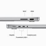 MacBook Pro 14", M3 8C CPU, 8GB, 512GB, 10C GPU, Mac OS, Silver