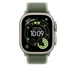 49mm Green/Neon Trail Loop - M/L - Natural Titanium Finish