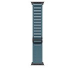 49mm Light Blue Alpine Loop - Large - Black Titanium Finish