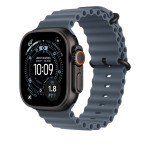 49mm Anchor Blue Ocean Band - Black Titanium Finish