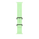 49mm Neon Green Ocean Band - Black Titanium Finish